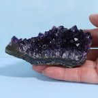 Natural Uruguay Amethyst Crystal Cluster - Deep Rich Purple (48)