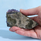 Natural Uruguay Amethyst Crystal Cluster - Deep Rich Purple (48)