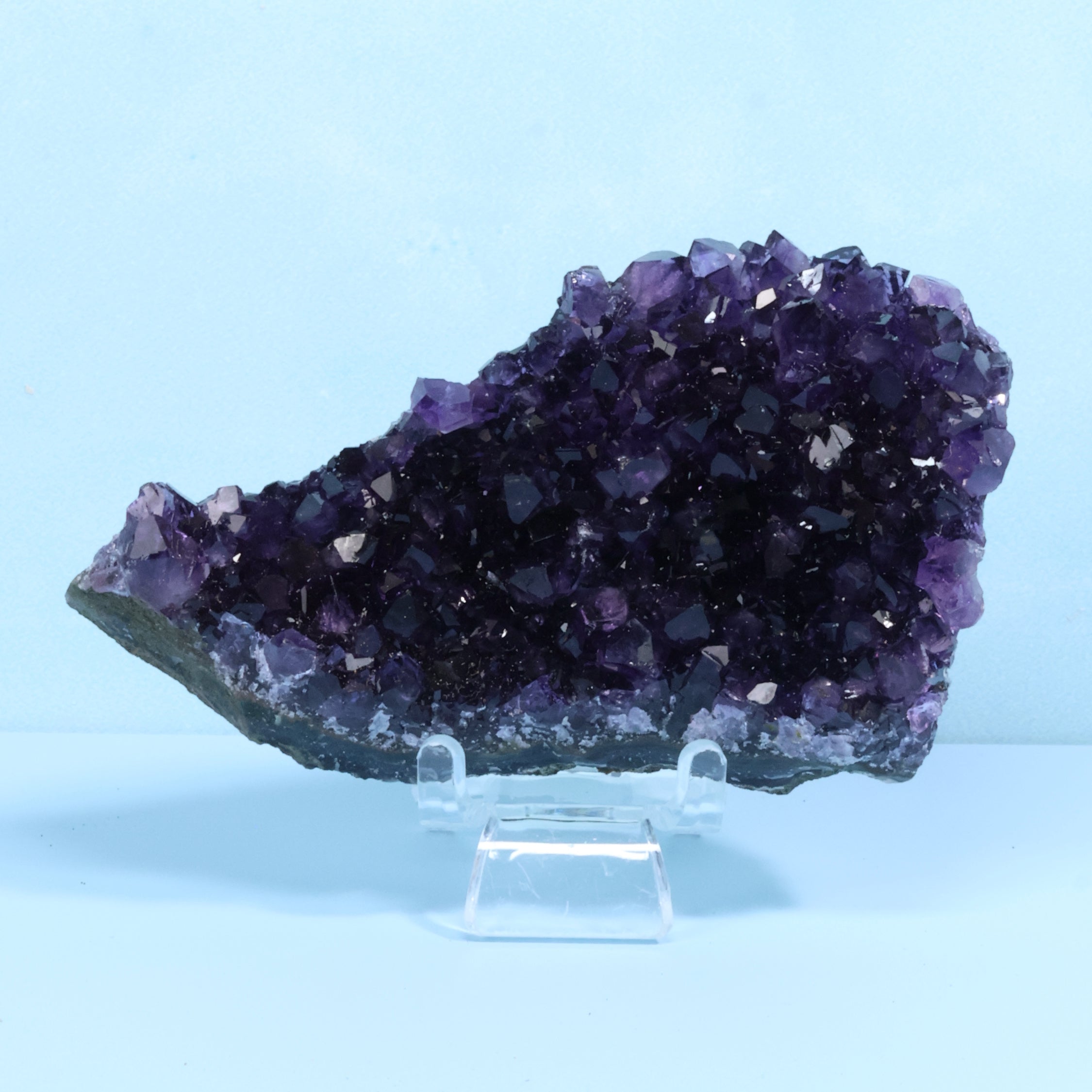 Dark Amethyst crystal from Uruguay