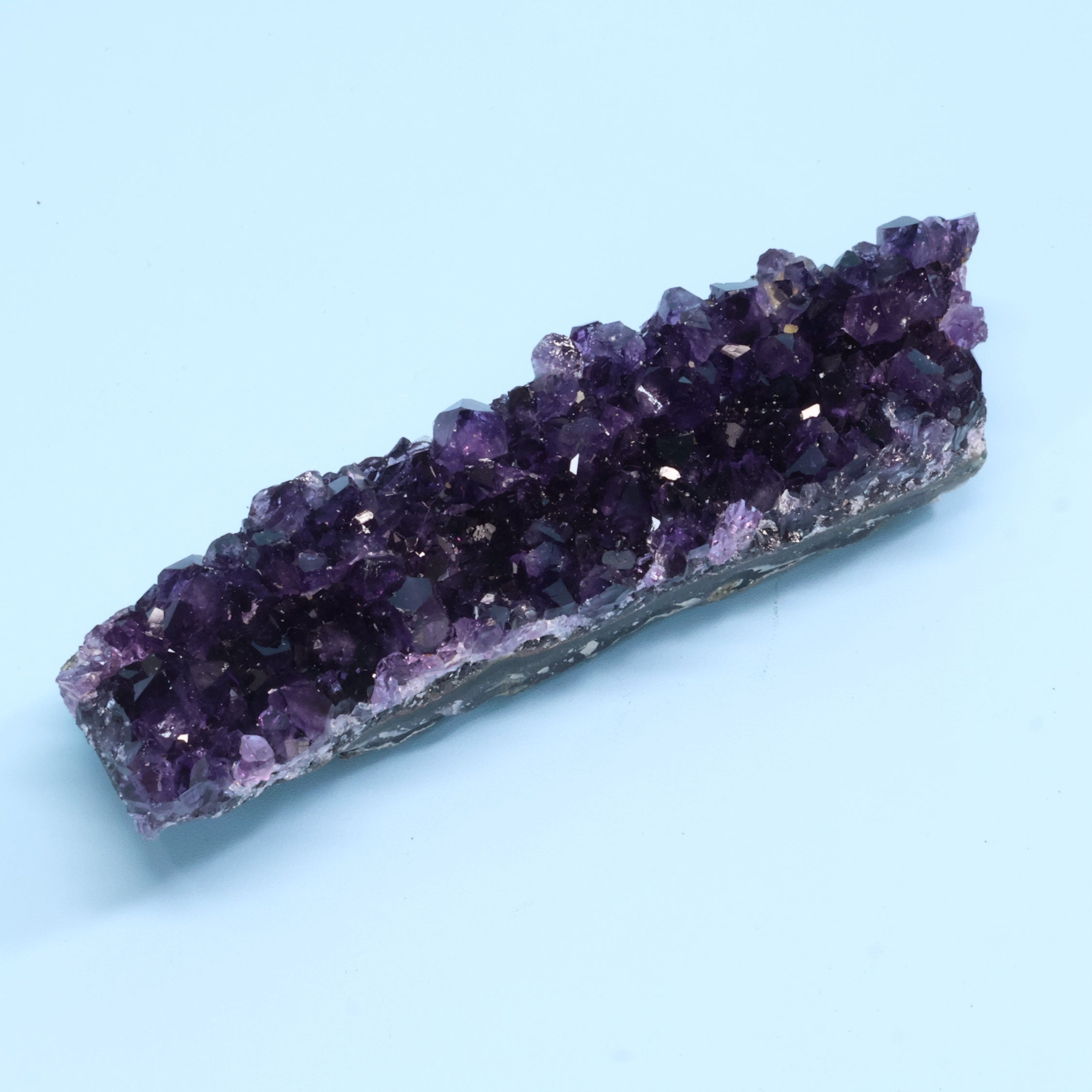 Uruguay Amethyst Crystal Cluster - Deep Rich Purple (51)