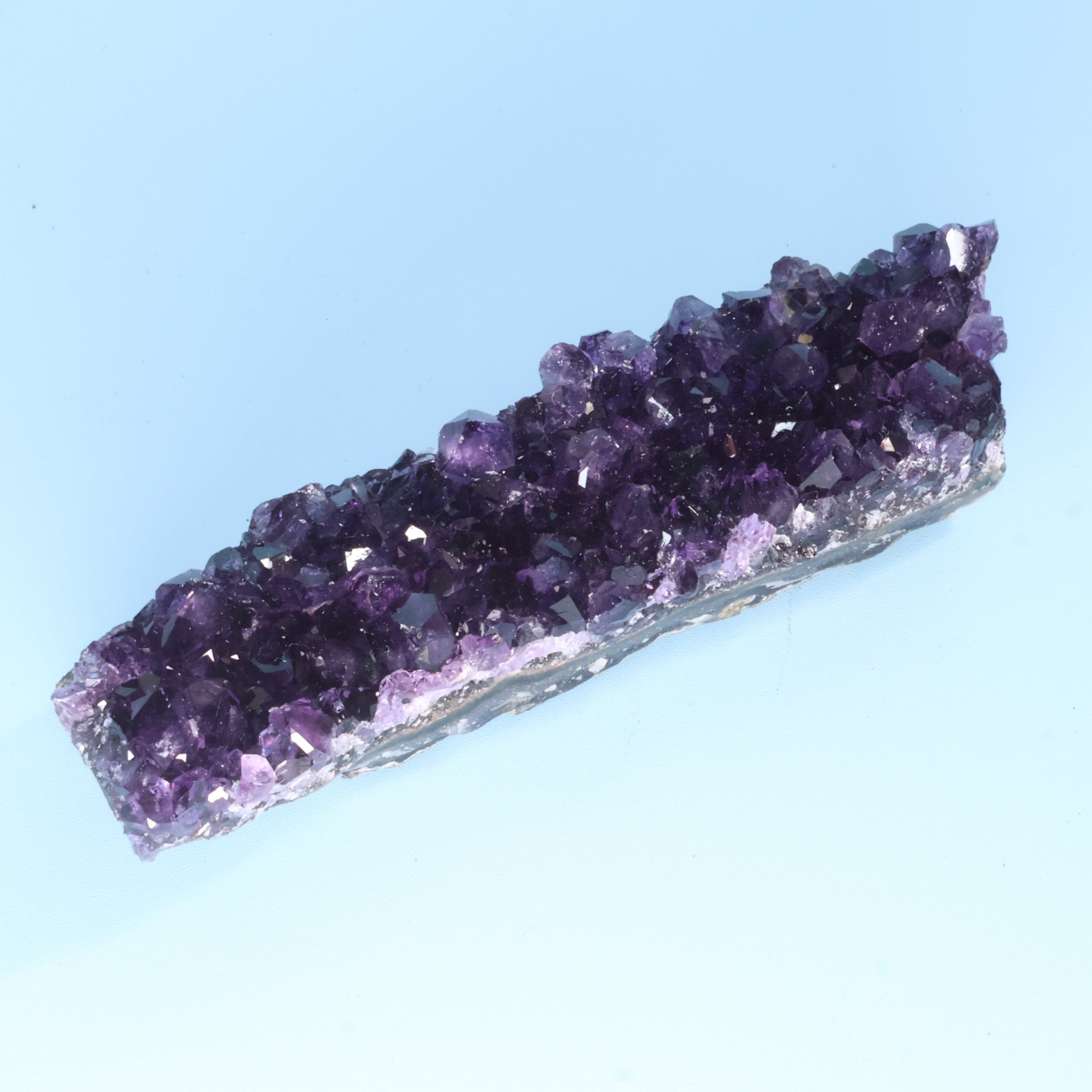 Uruguay Amethyst Crystal Cluster - Deep Rich Purple (51)