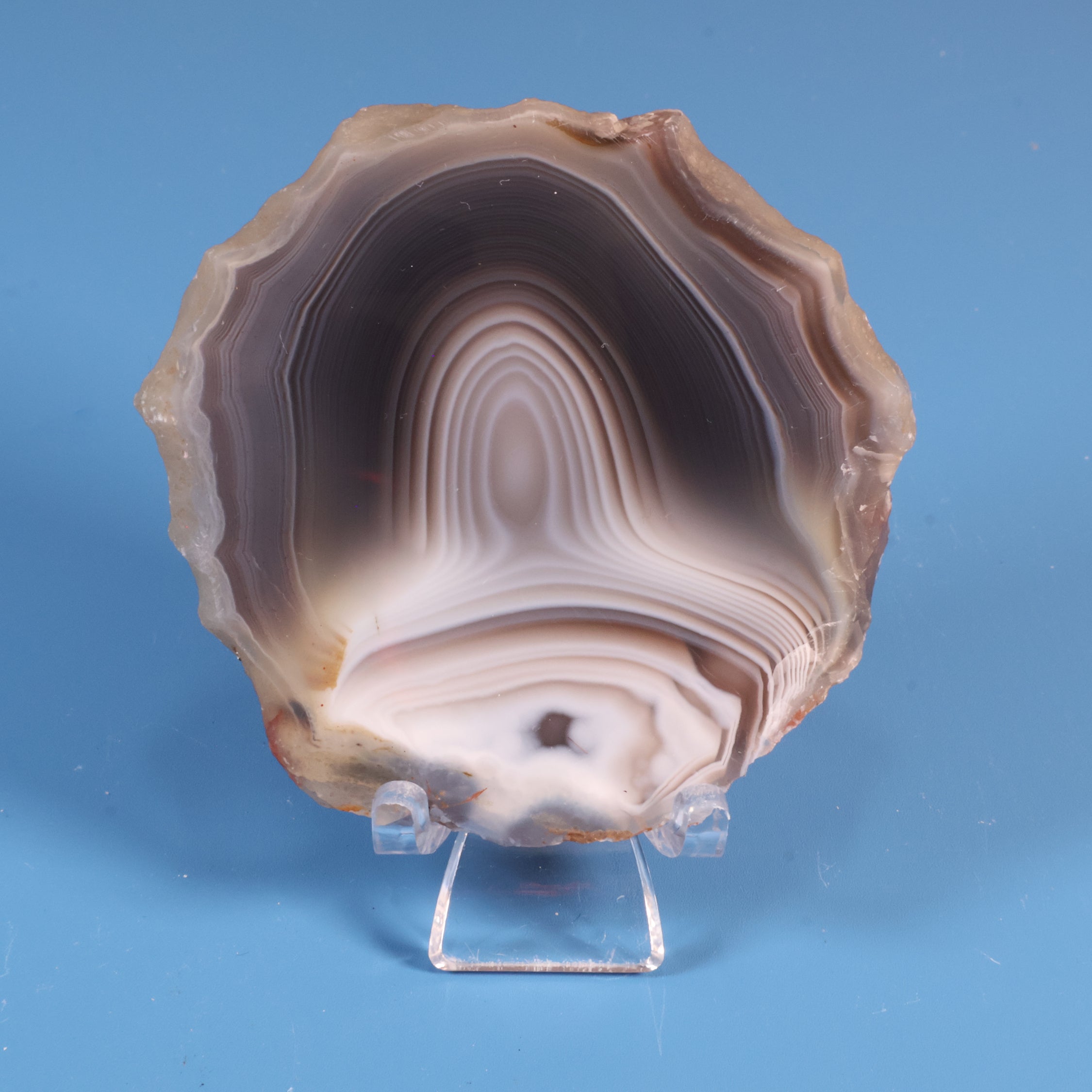botswana agate parallax shadow banding