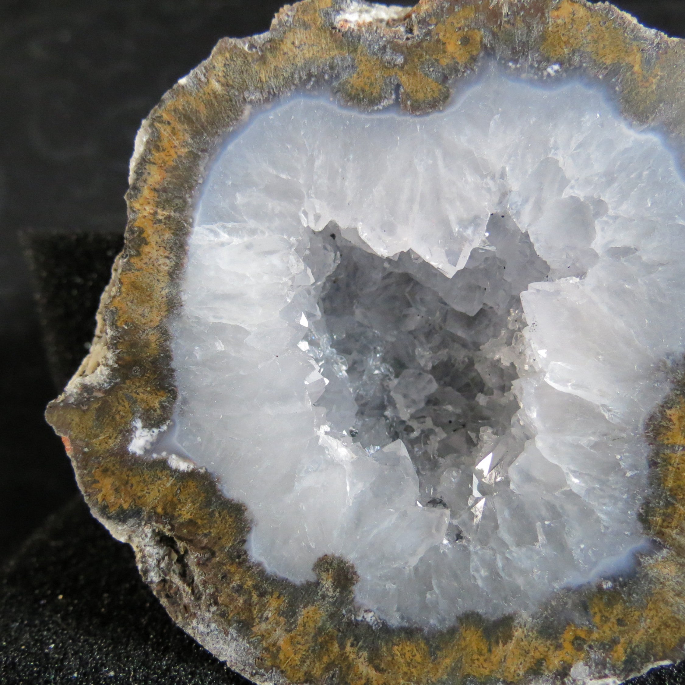 Coconut Geode - Coco2a - Quartz and Siderite