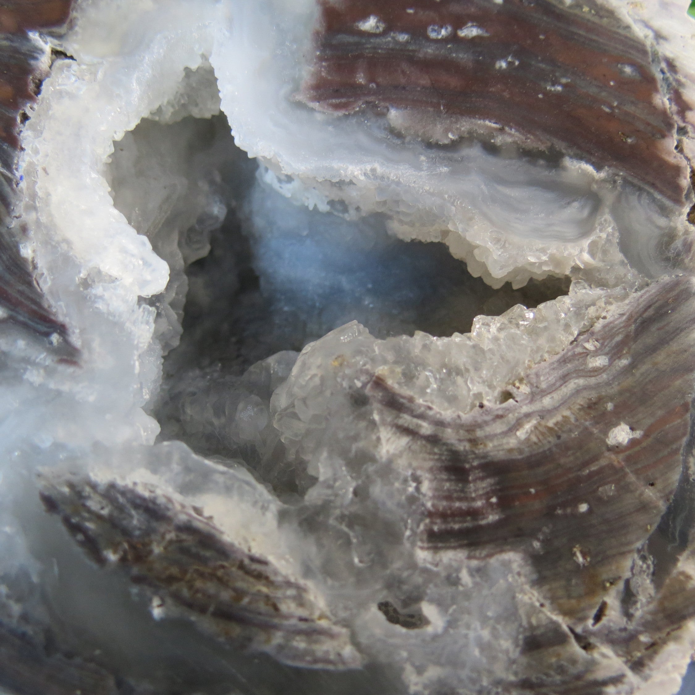Druzy Mist Geode Thunderegg- Quartz - DM23a