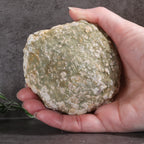 Candy Apple Geode 43a - Lots of Mini Quartz Crystals, Including Smokey Quartz