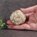 Candy Apple Geode 45a - Quartz Crystals