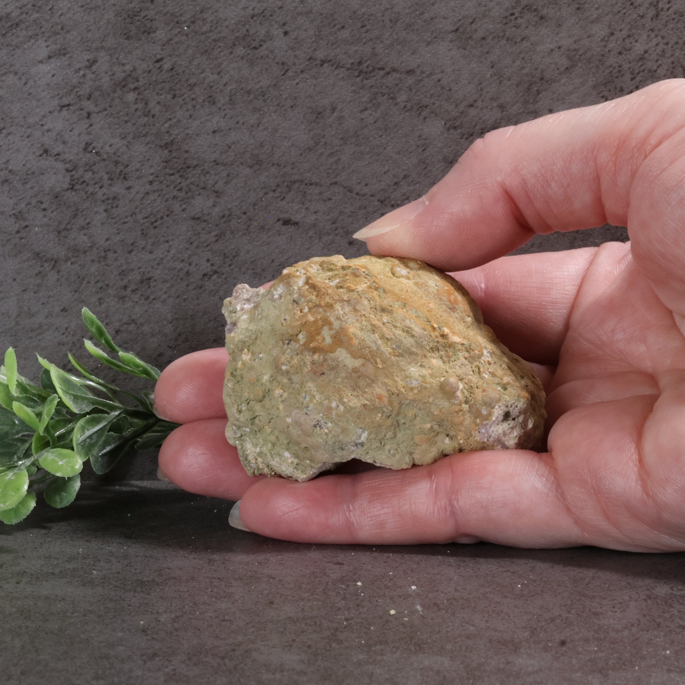 Candy Apple Geode 47a - Quartz Crystals