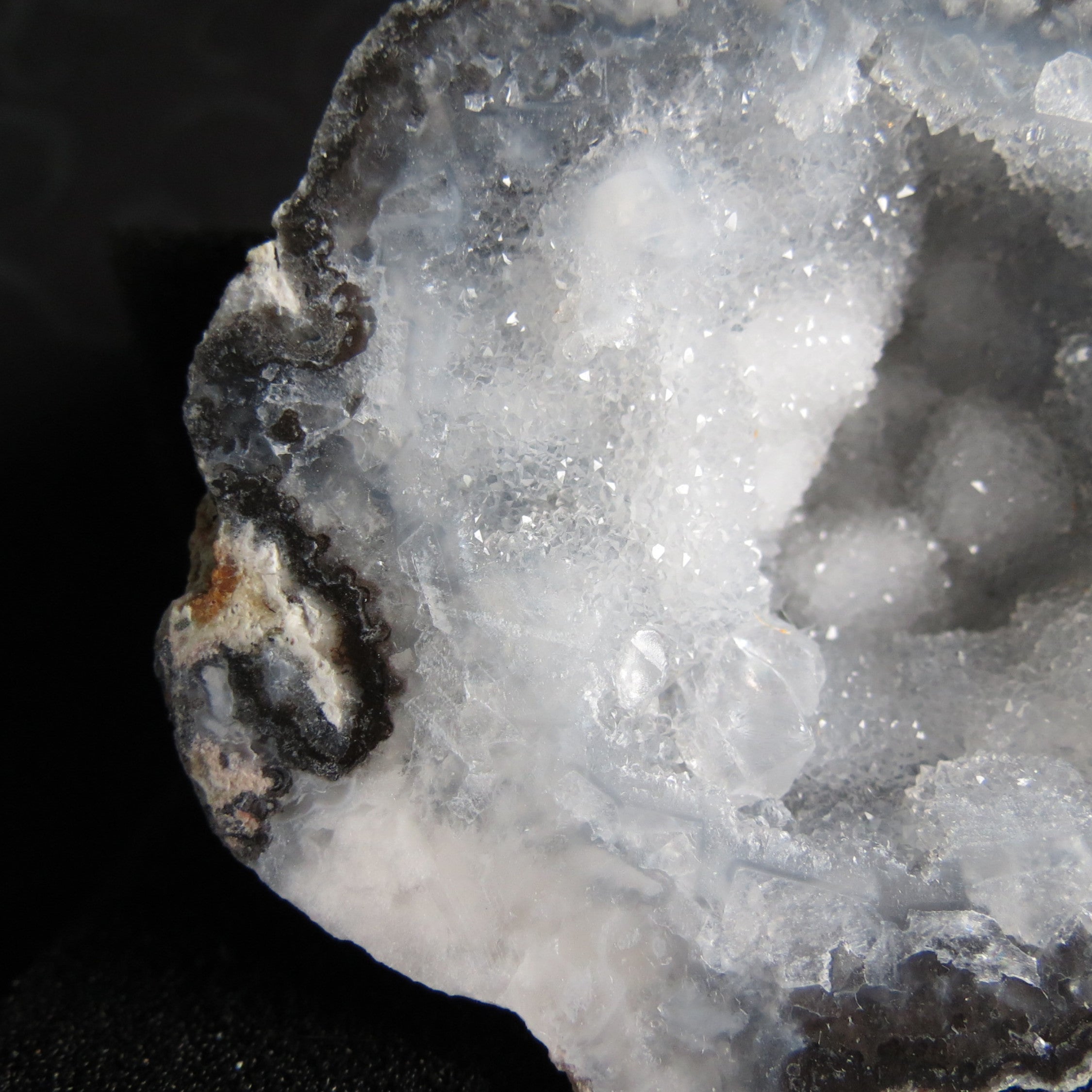 Trancas Geode - Tra10a - Agate, Druzy Quartz
