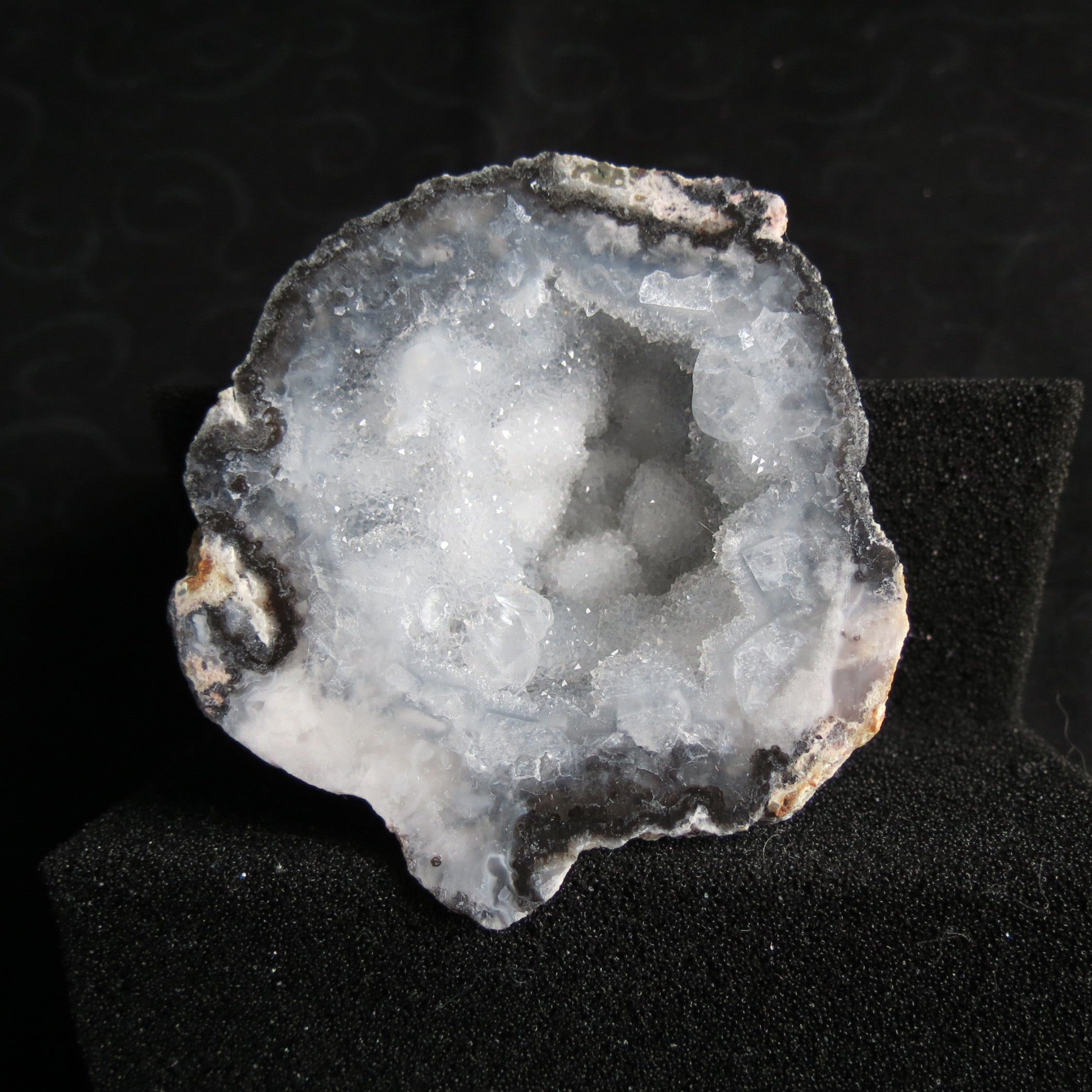 Trancas Geode - Tra10a - Agate, Druzy Quartz