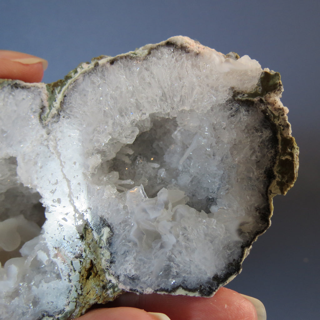 Trancas Geode - "Twin Sparkle Parfait" - Quartz (31a)