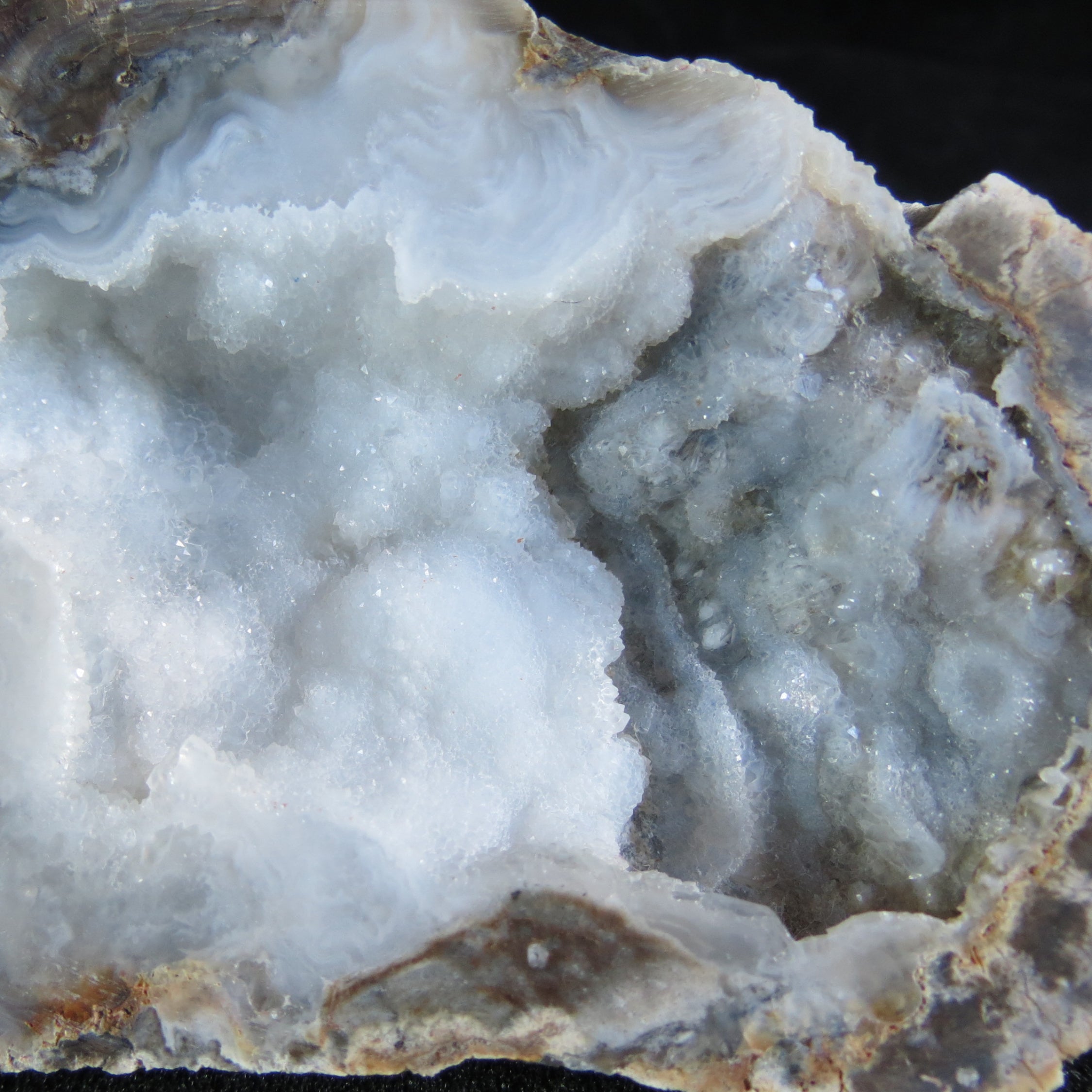 Druzy Mist Geode - DM5a - Druzy Galaxy Agate