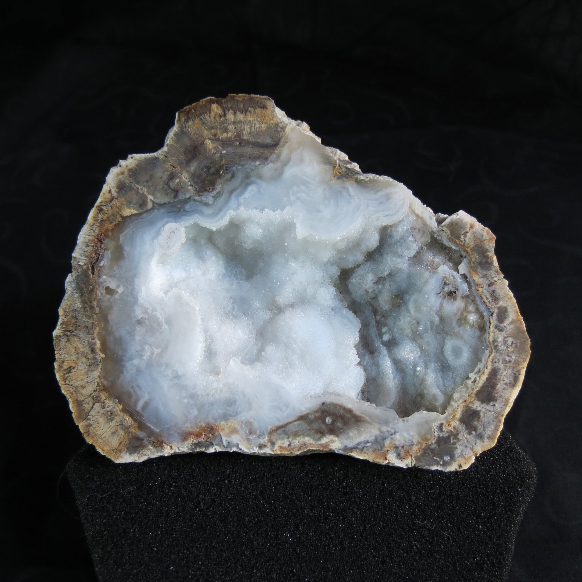 Druzy Mist Geode - DM5a - Druzy Galaxy Agate