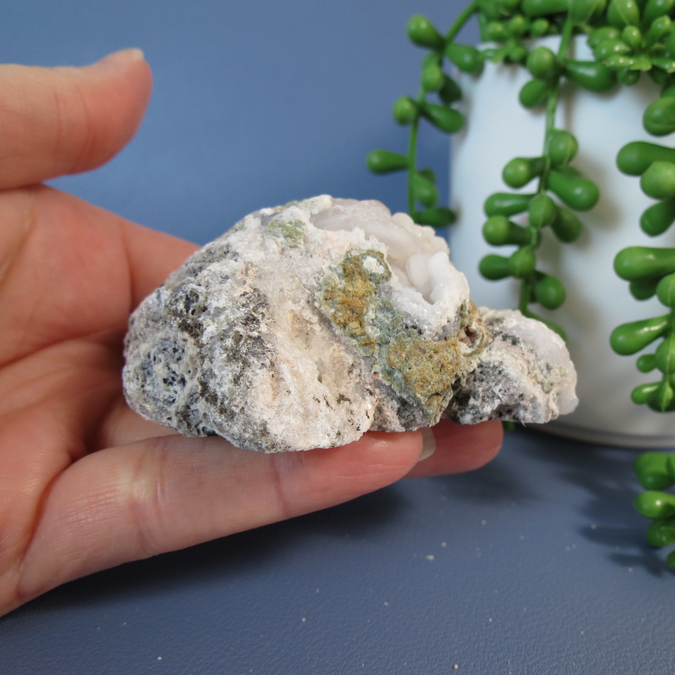 Trancas Geode - Crazy Chalcedony -Tra16b